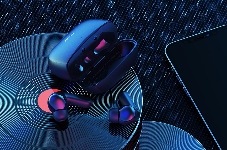 ANC  wireless earphone  _TWS earphones_Shenzhen JOWAY Power Supply Co., Ltd. 