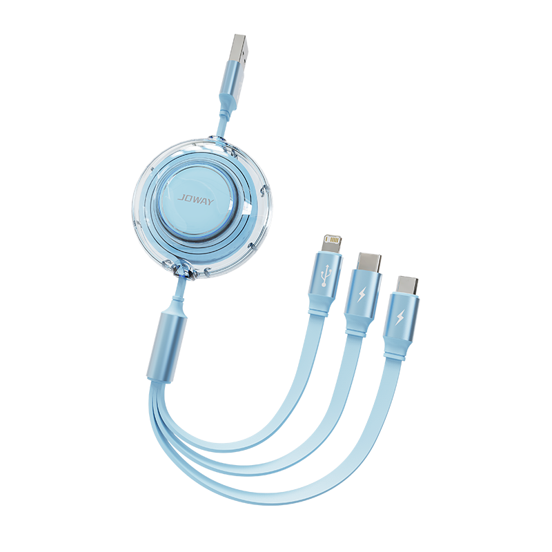 Li197 Three Ports Data Cable_待上市新品_Shenzhen JOWAY Power Supply Co., Ltd. 